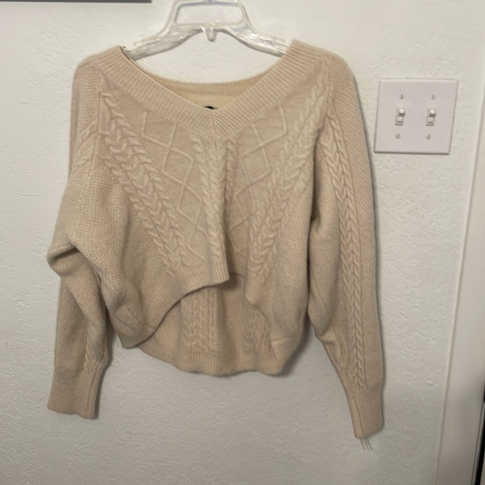 Cropped sweater
